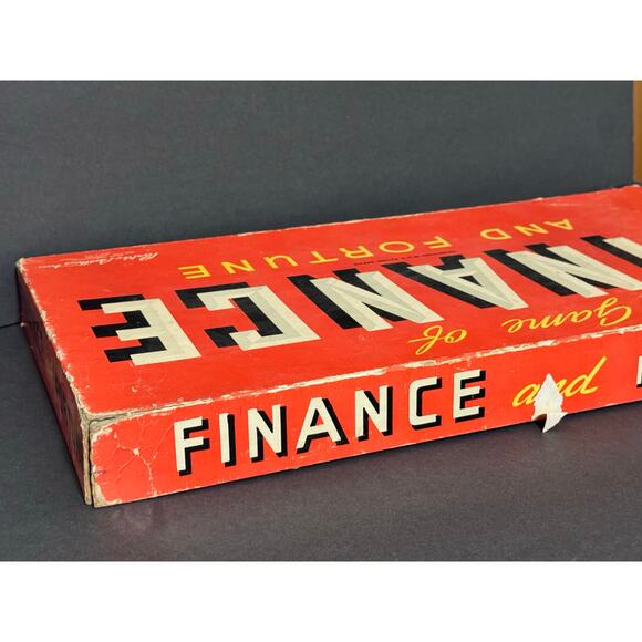 Game of Finance and Fortune by Parker Brothers 1936 Vintage Board Game - Picture 3 of 16